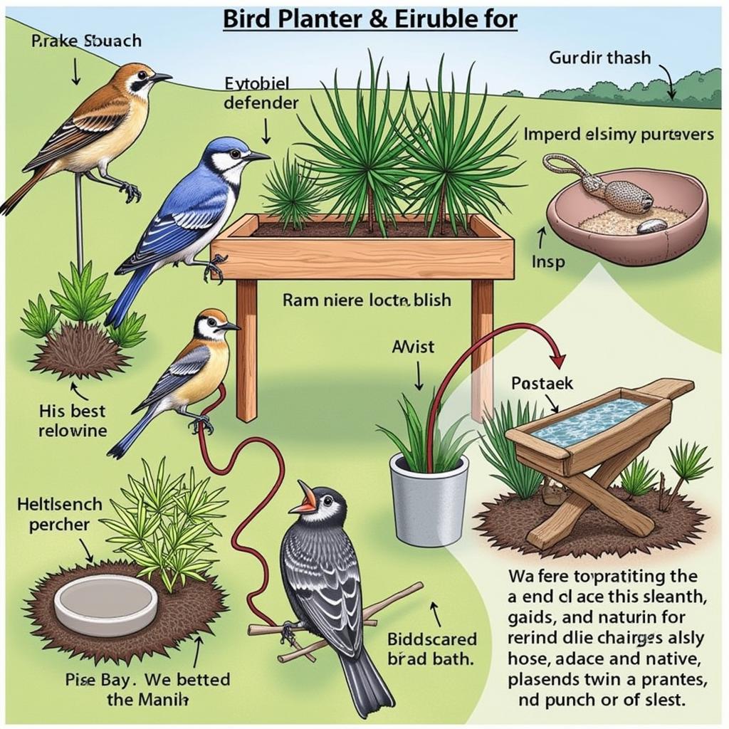 Tips for Attracting Birds to Your Planter