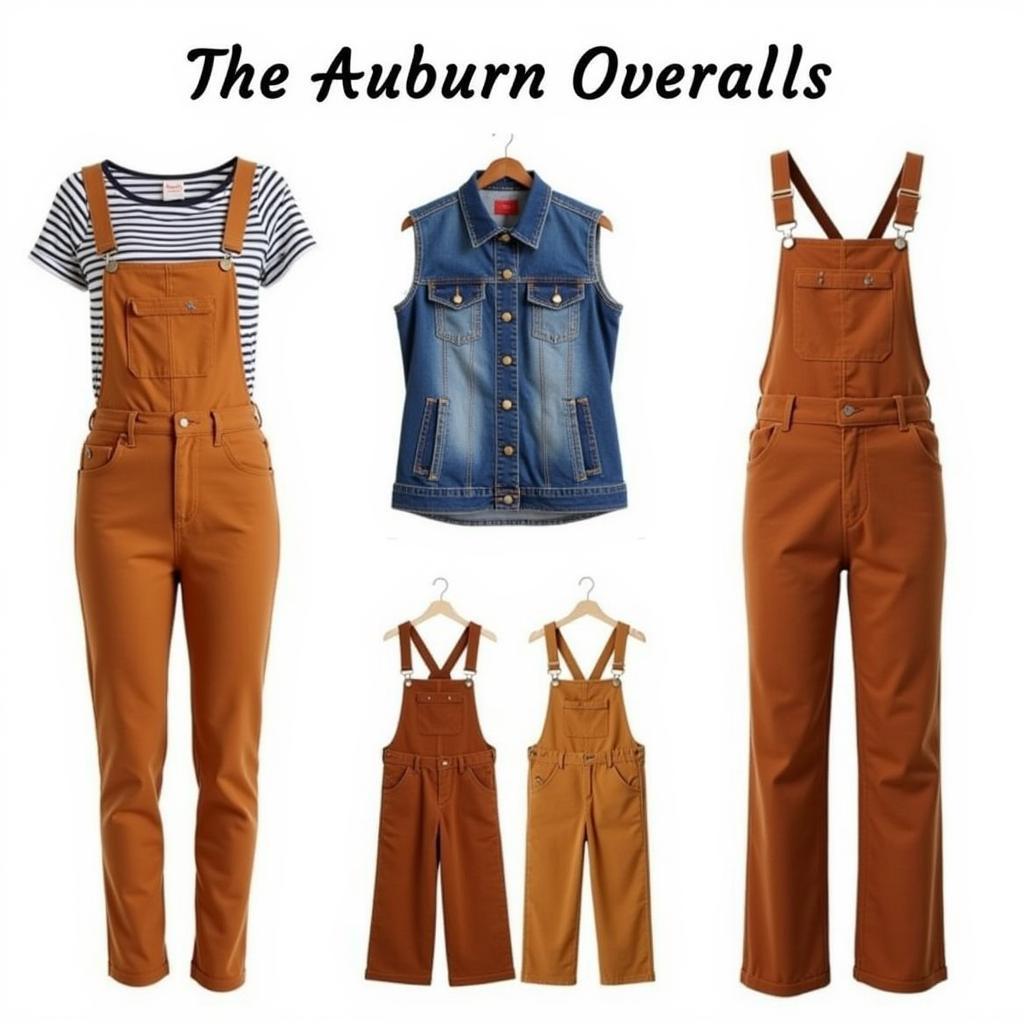 Auburn Overalls as a Fashion Trend