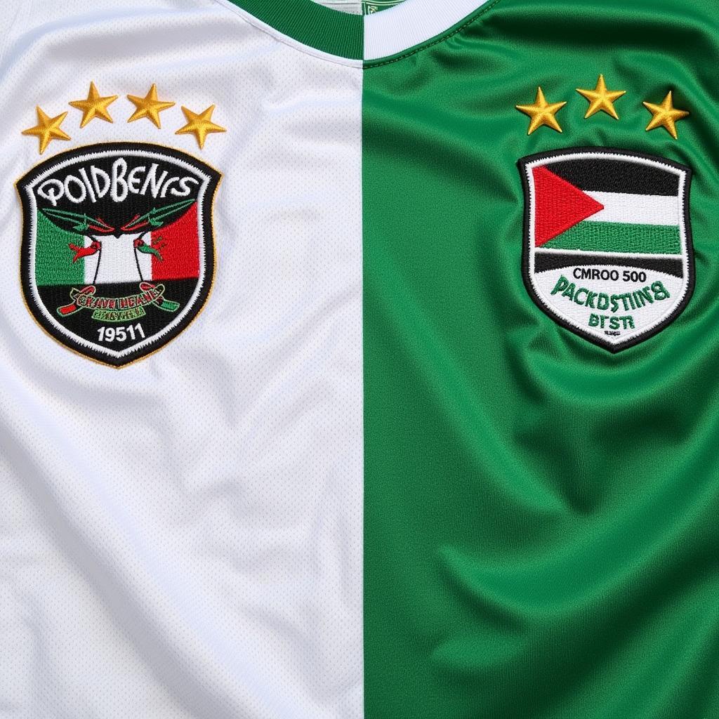 Authentic Palestinian National Team Jersey Details