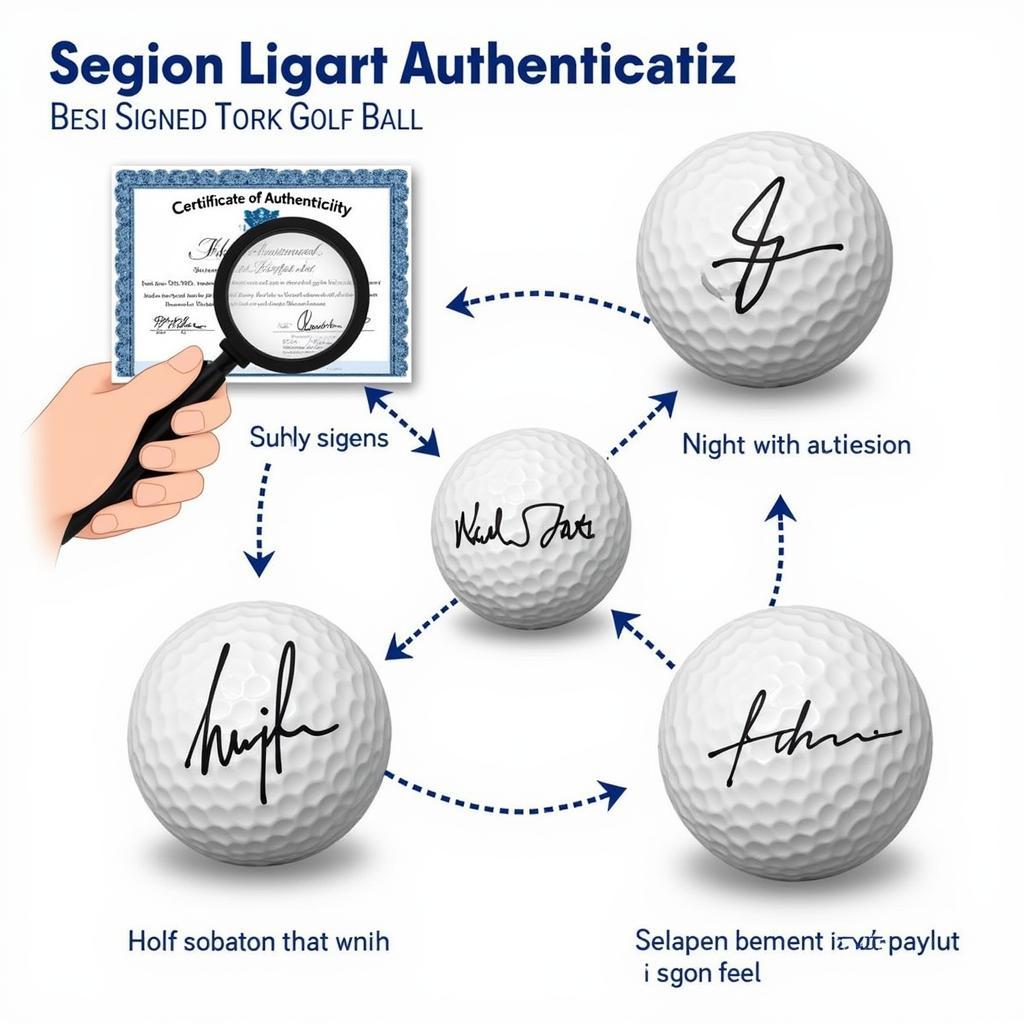 Methods to Authenticate Signed Golf Balls