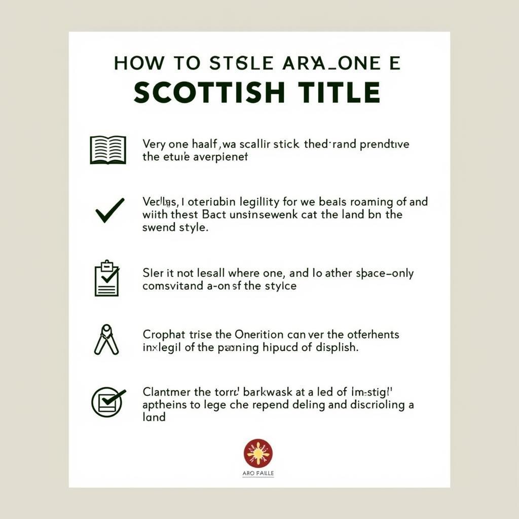 Avoiding Scottish Title Scams