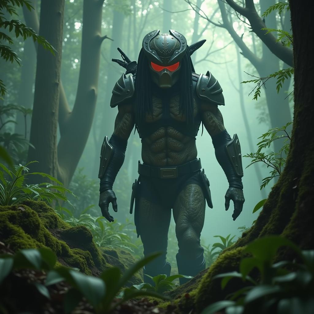 Predator Cloaked in AvP Beta