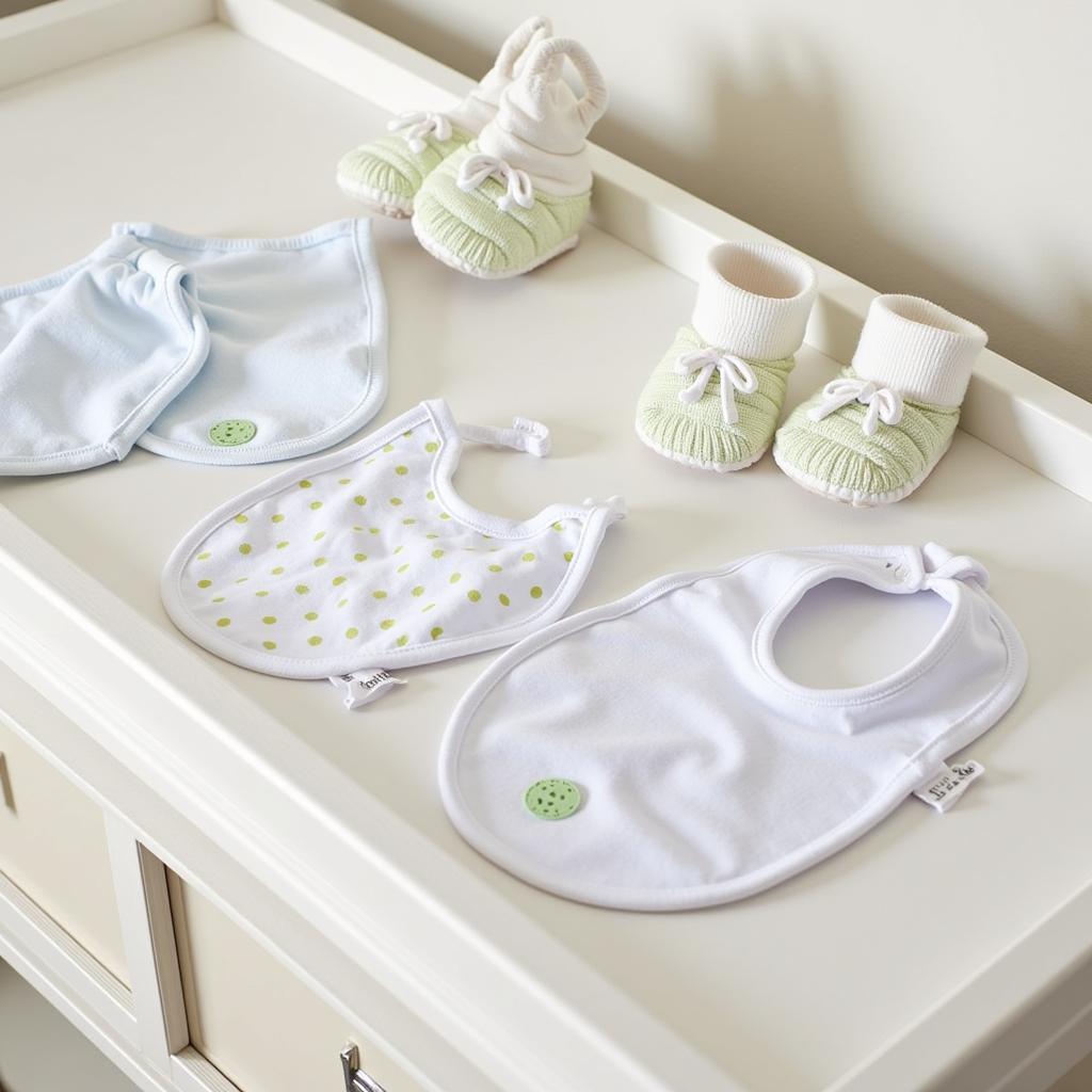 Baby Clothing Accessories: Bibs, Mittens and Booties