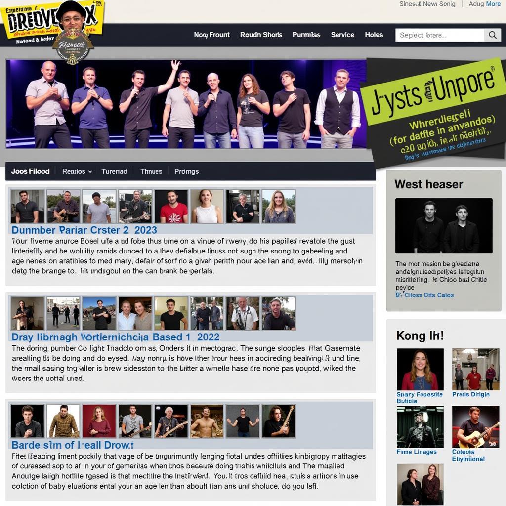 Band Forums Information Sharing