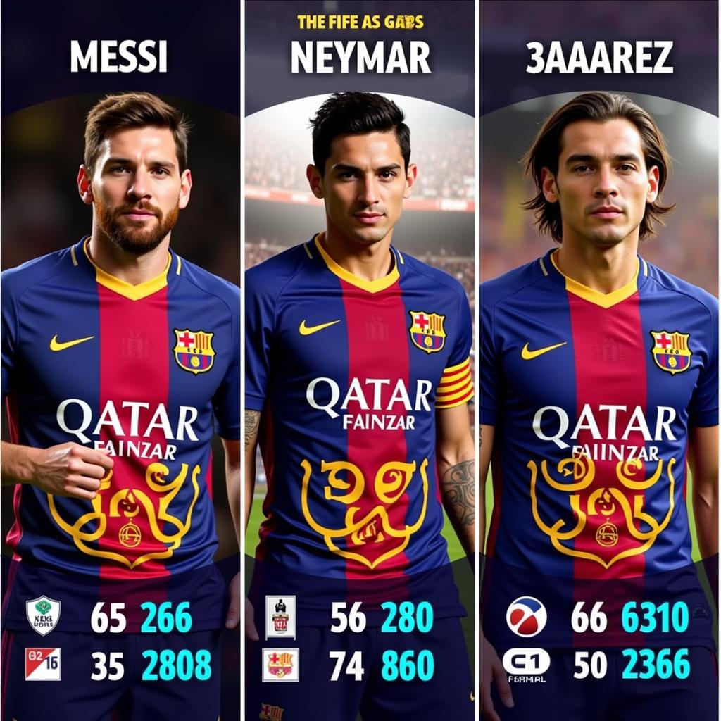 Barca's MSN Attack in FIFA 15