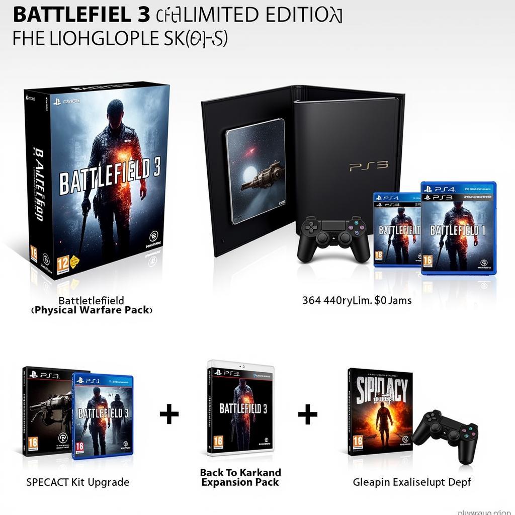 Battlefield 3 Limited Edition PS3 Content Overview