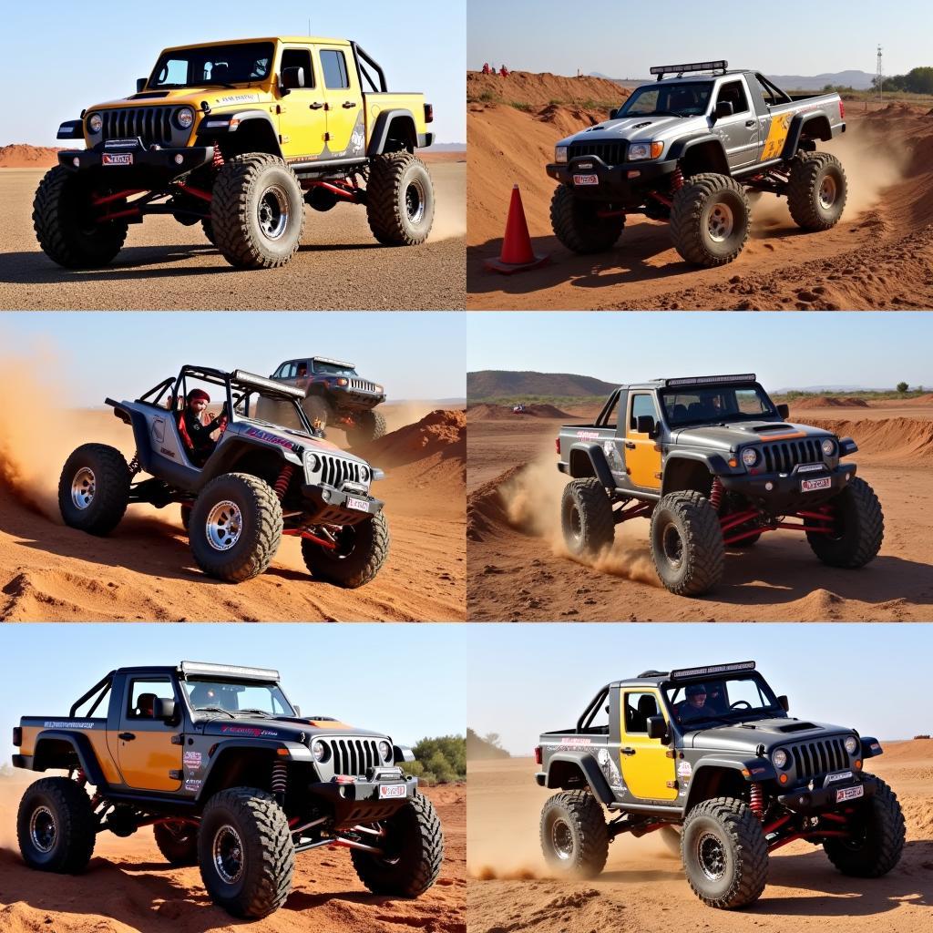 Off-Road Vehicles at Battlefield Raceway