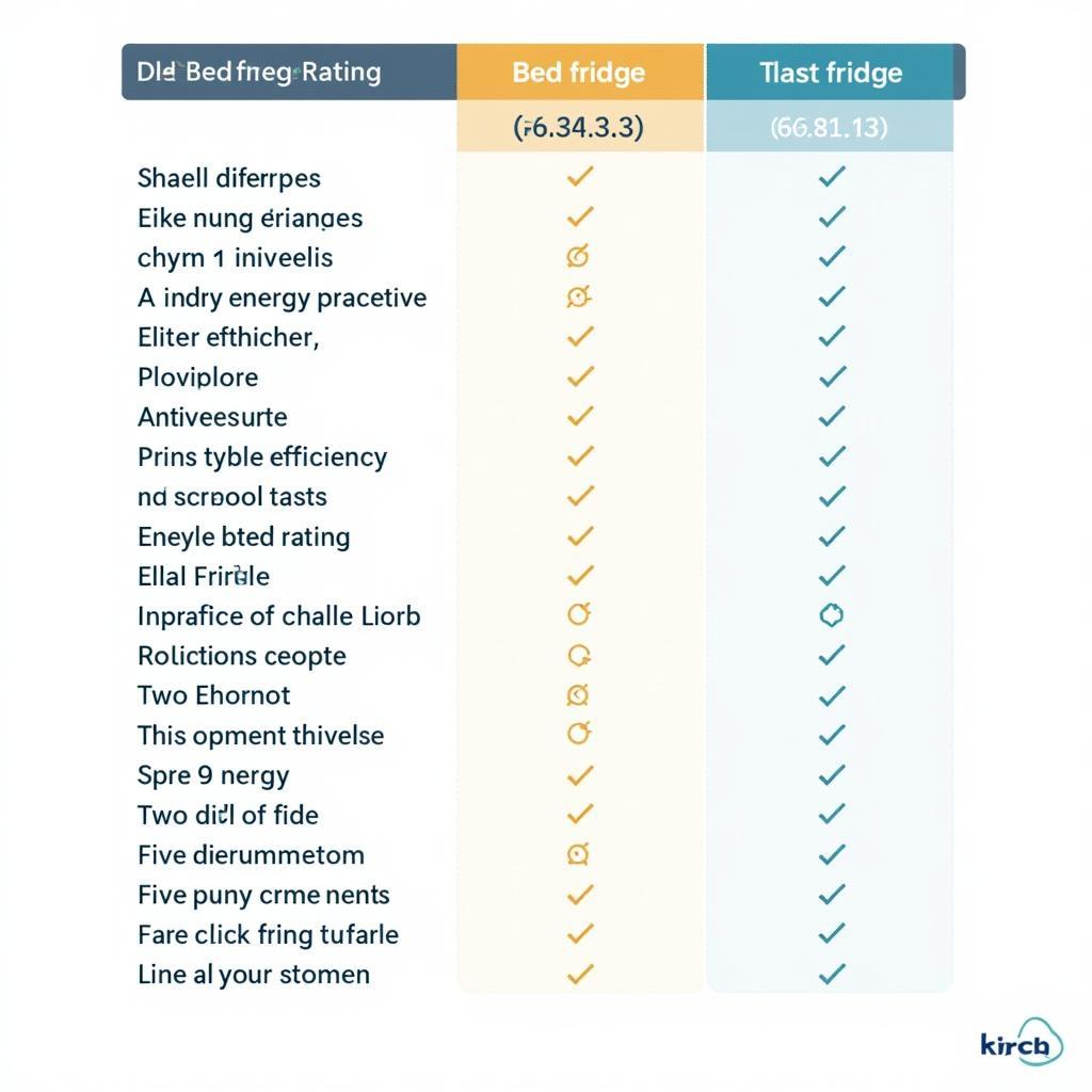 Energy Efficiency Comparison of Bed Fridges