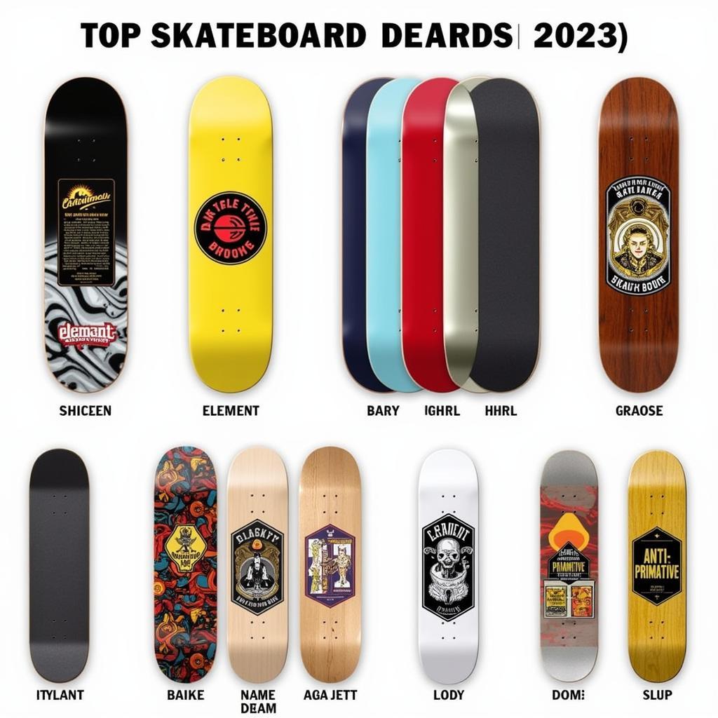 Top Skateboard Decks of 2023