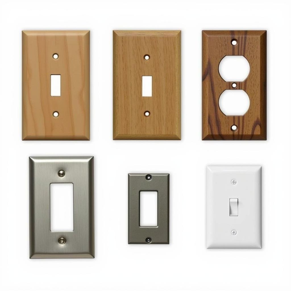 Variety of Blank Light Switch Covers