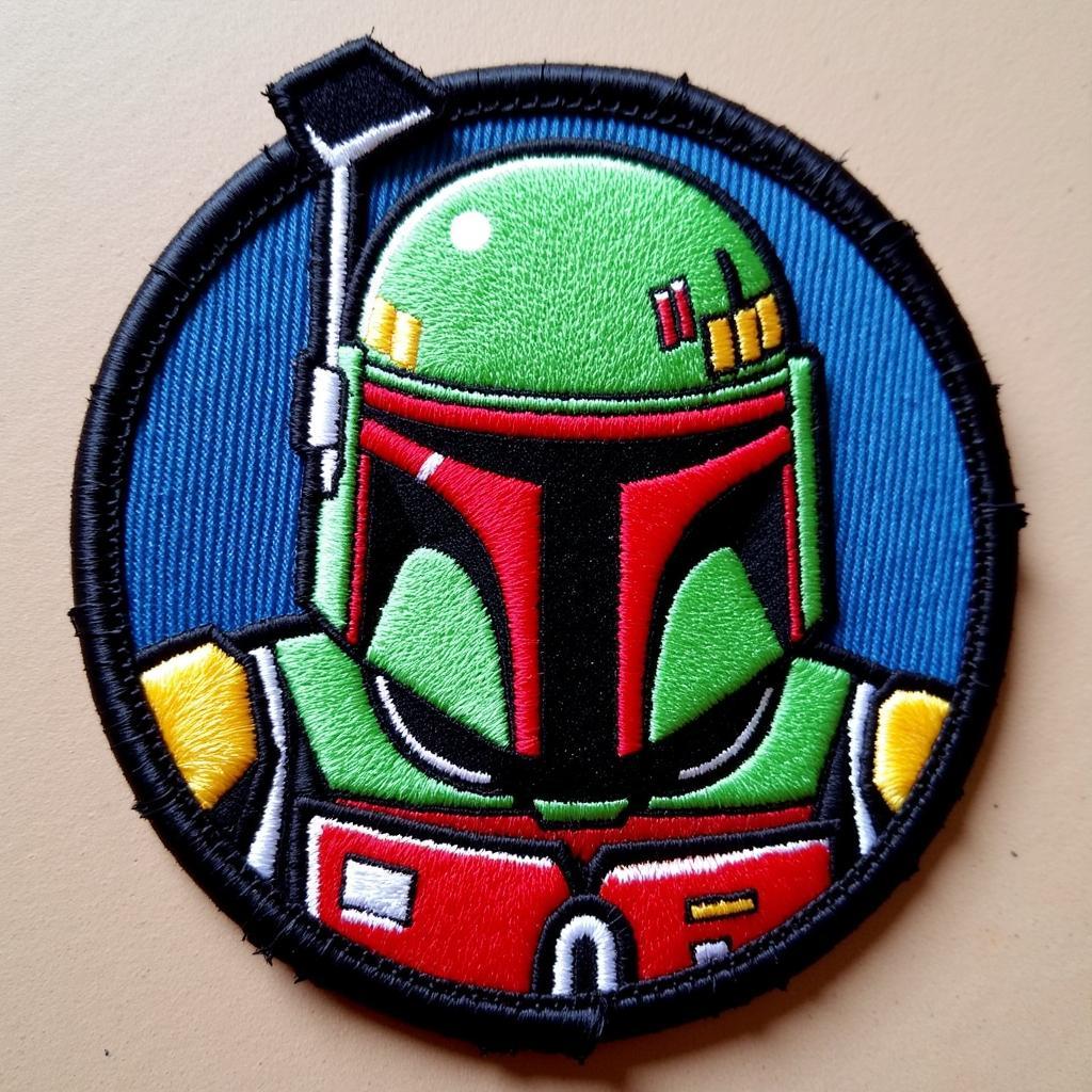 Classic Boba Fett Patch Design