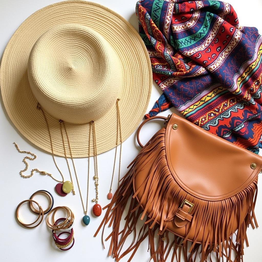 Boho Accessories: Jewelry, Hats, and Bags