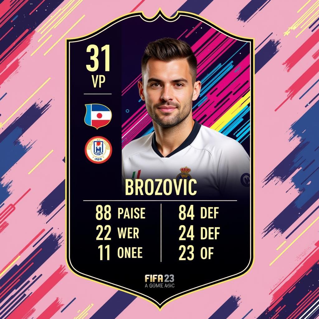 Brozovic FIFA 23 Card Stats