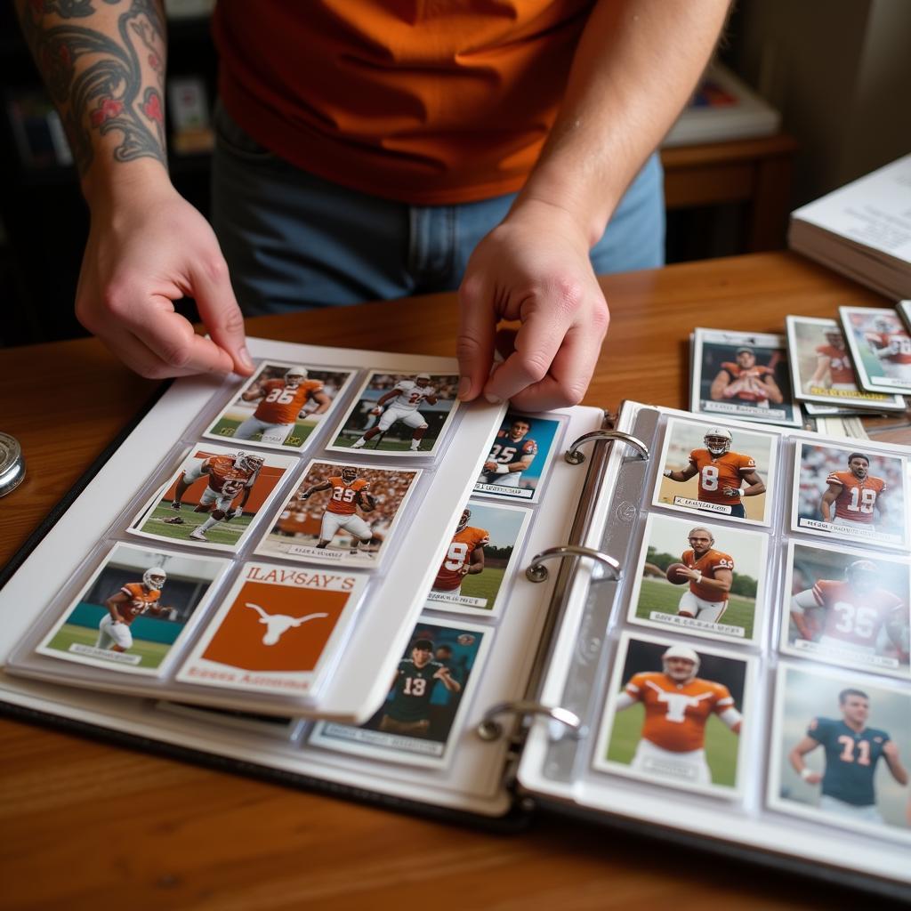 Building a Texas Longhorns Football Card Collection