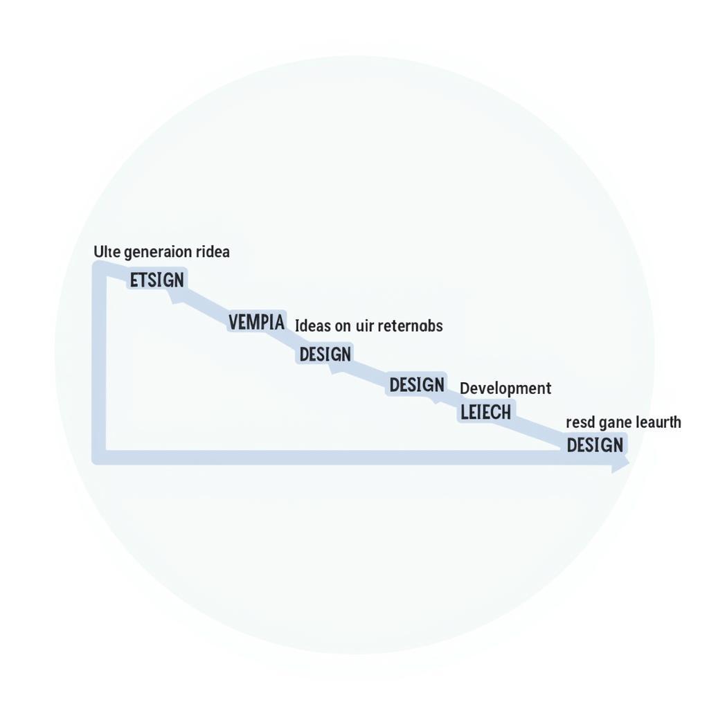 Diagram illustrating the steps involved in building a YouTube-like app