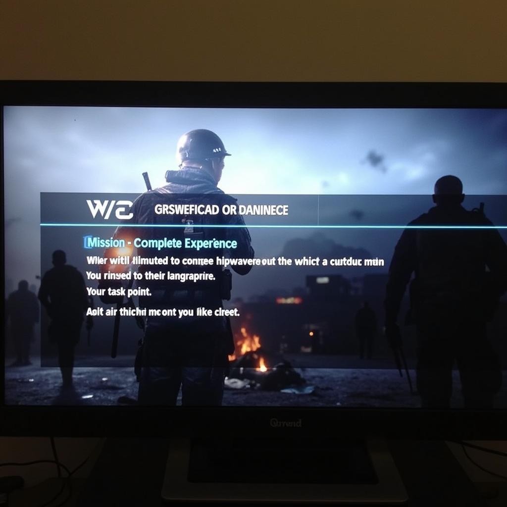 Battlefield Bad Company 2 Campaign Mission Complete Screen