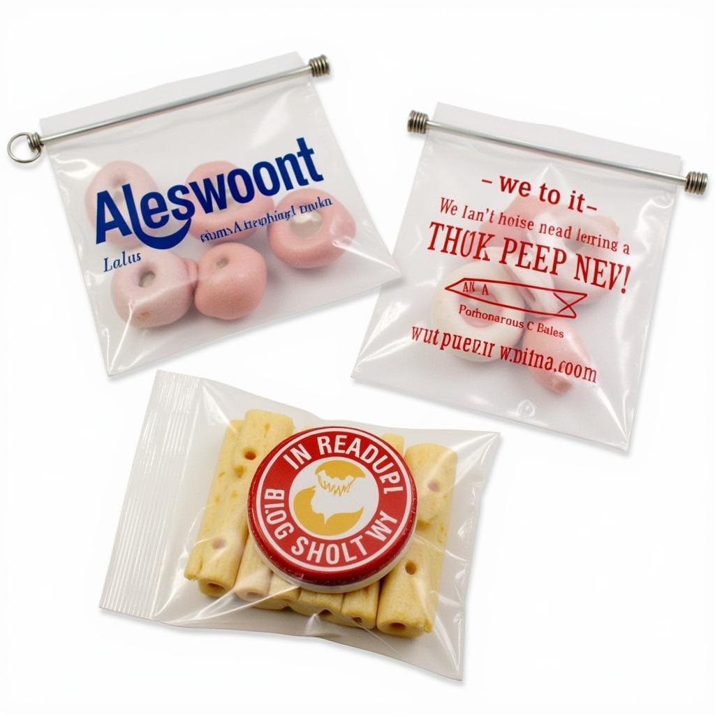 Customized Candy Peg Bags for Business Branding