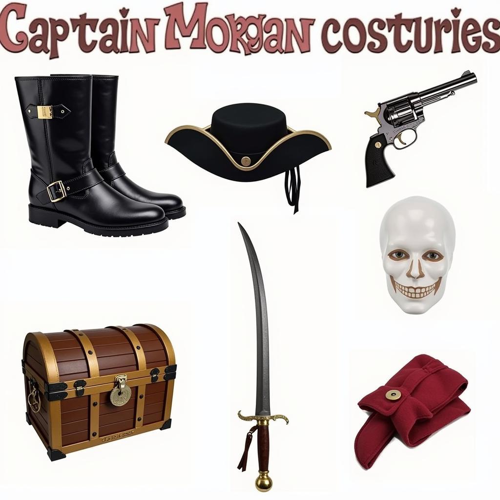 Captain Morgan Costume Accessories