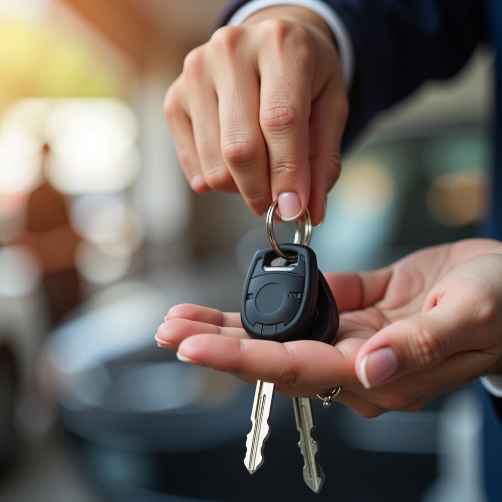 Keys to a New Car from a BHPH Dealership