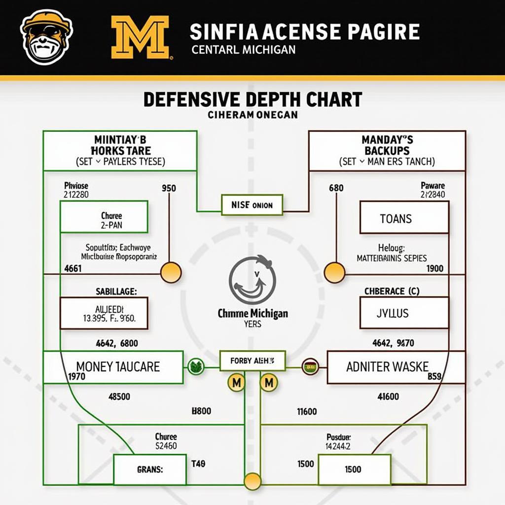 Central Michigan Football Defensive Depth Chart