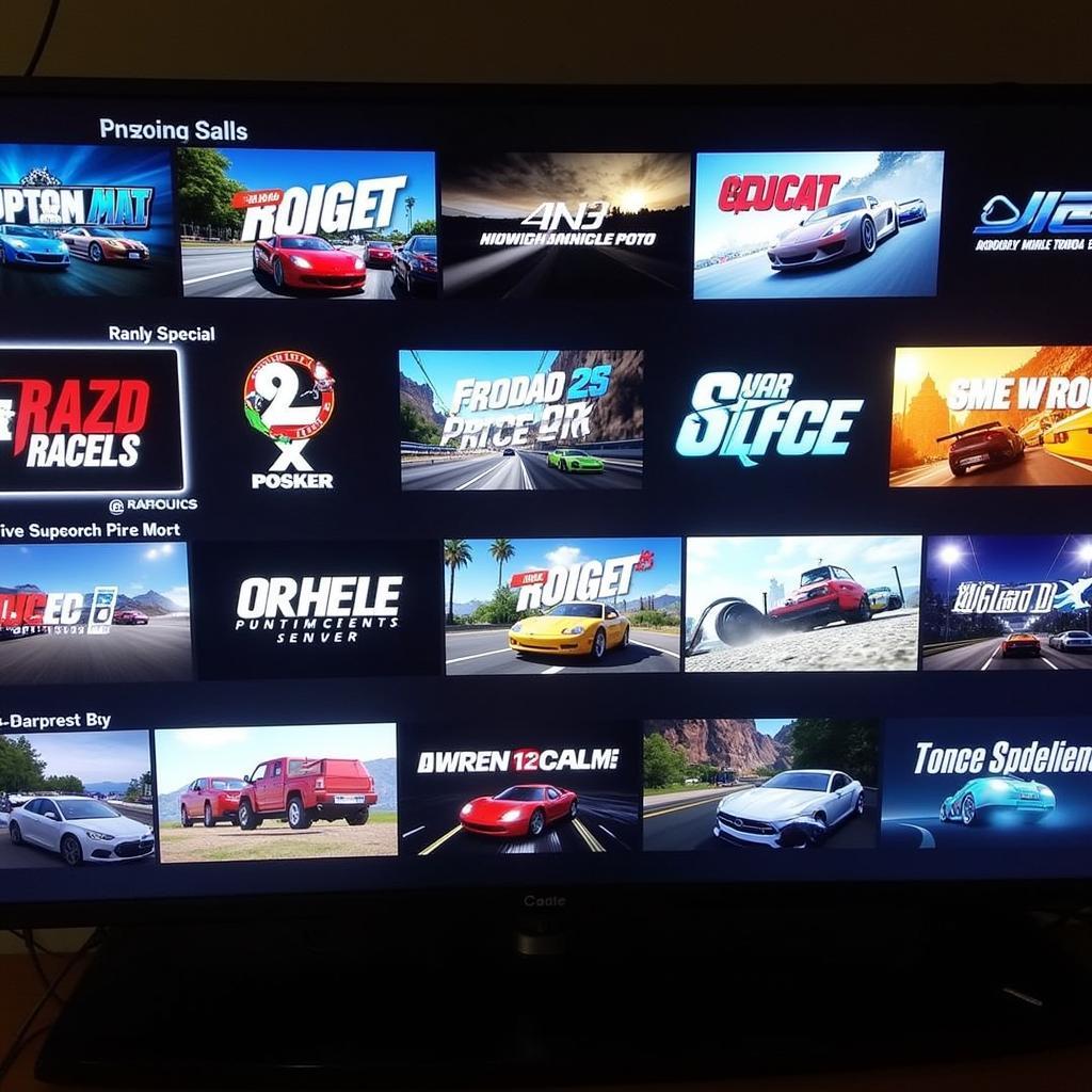 Choosing Racing Games