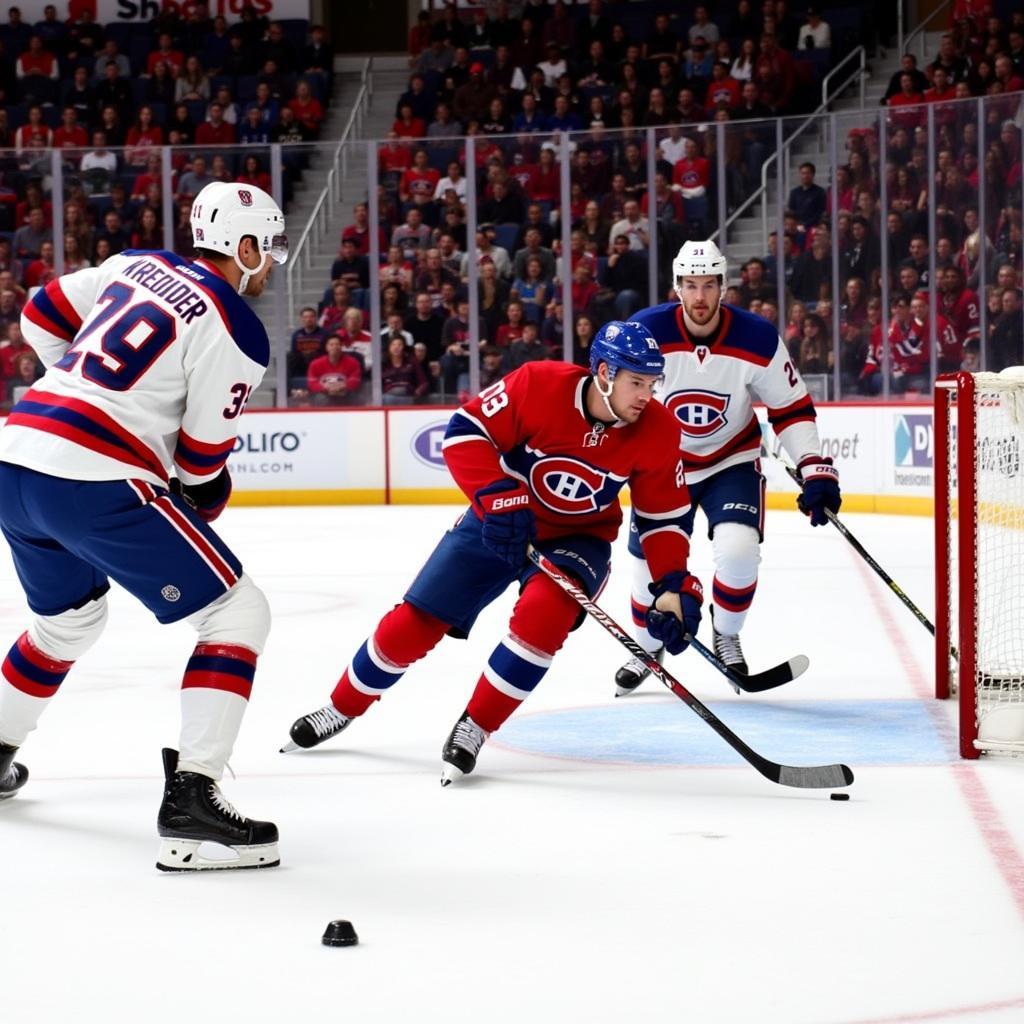 Chris Kreider Stickhandling