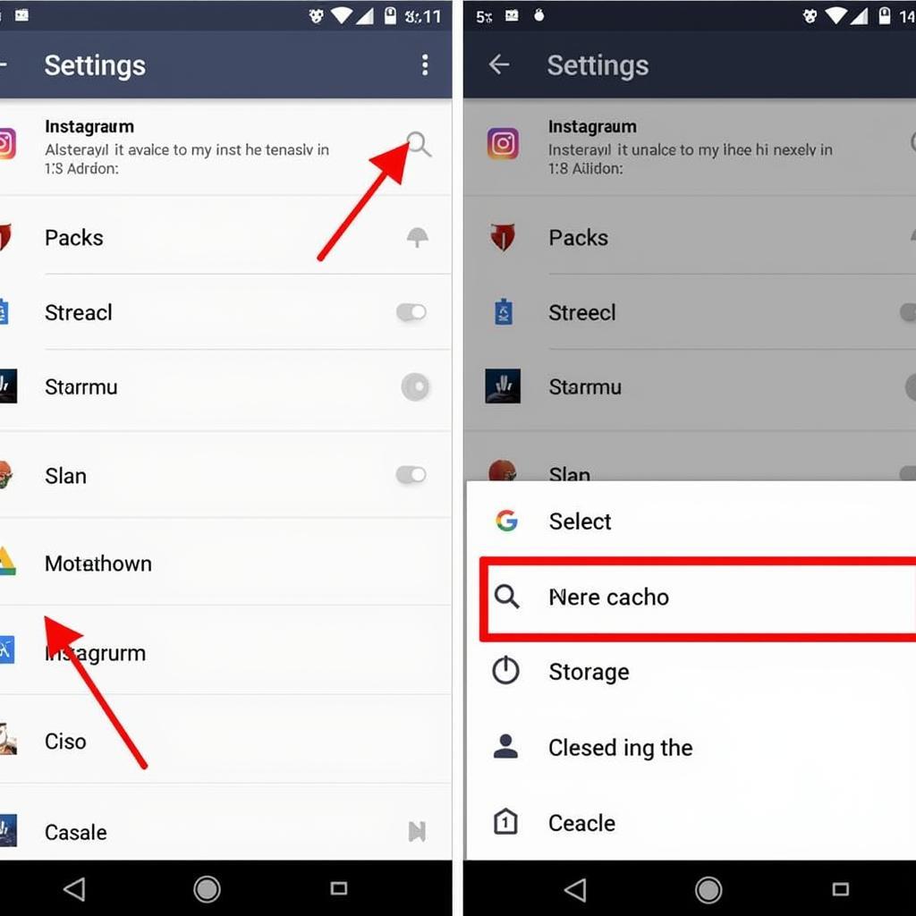 Clearing Instagram Cache on Android Device