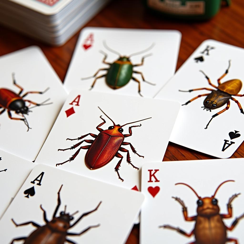 Cockroach Poker Card Deck