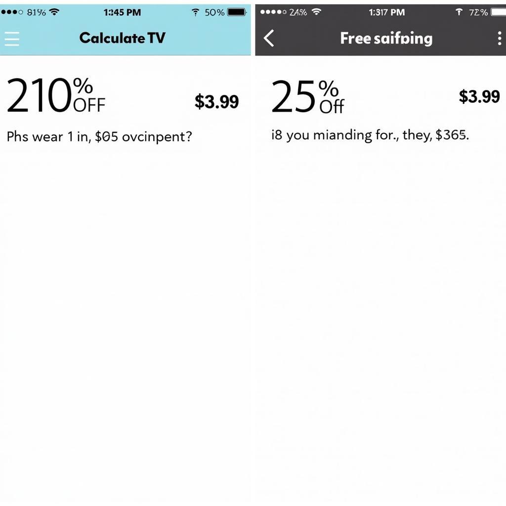 Comparing Different Discount Offers