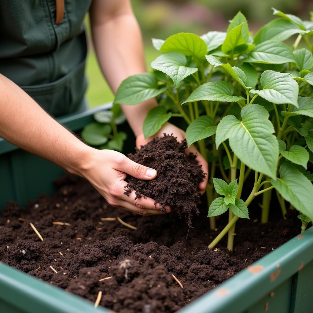 Composting Dead Plants