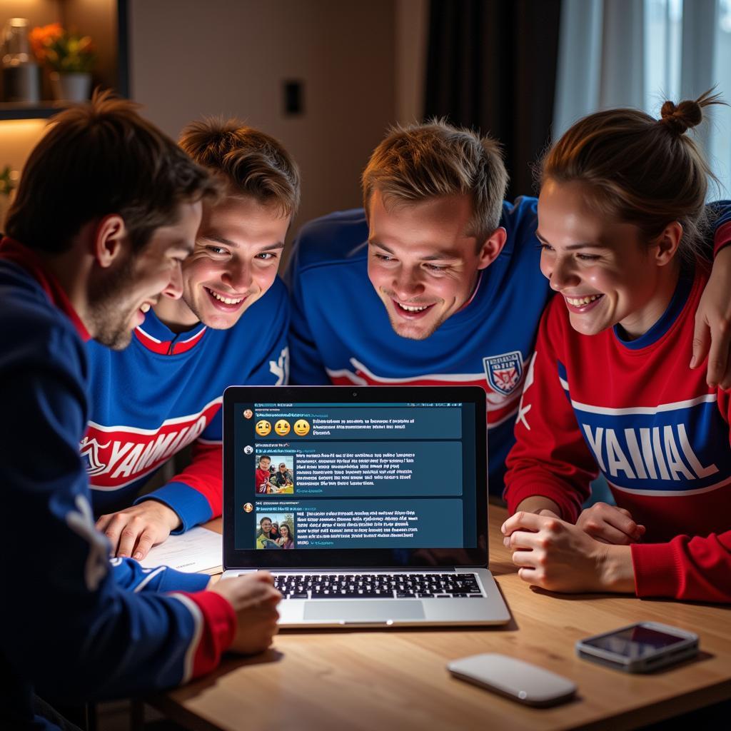 Connecting Yamal Fans Online