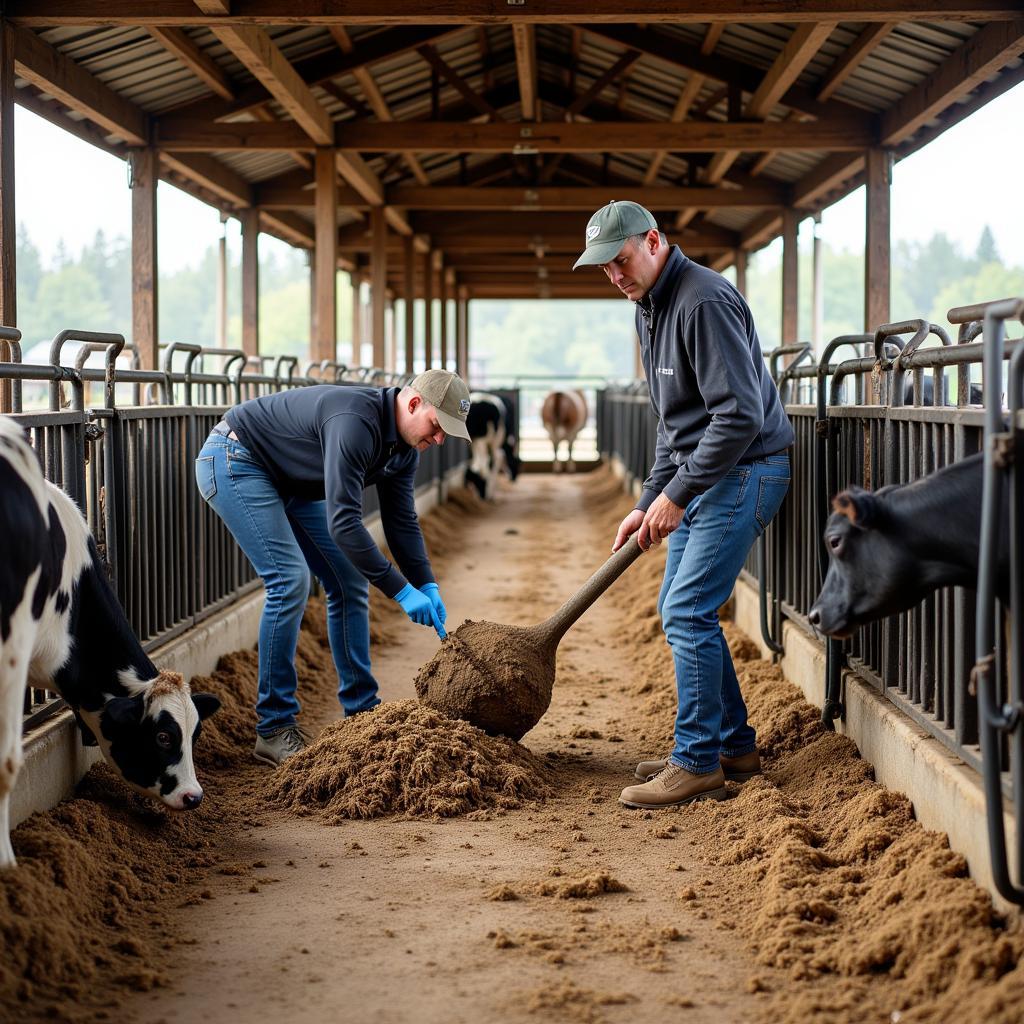 Regular Cow Coop Maintenance for Optimal Hygiene