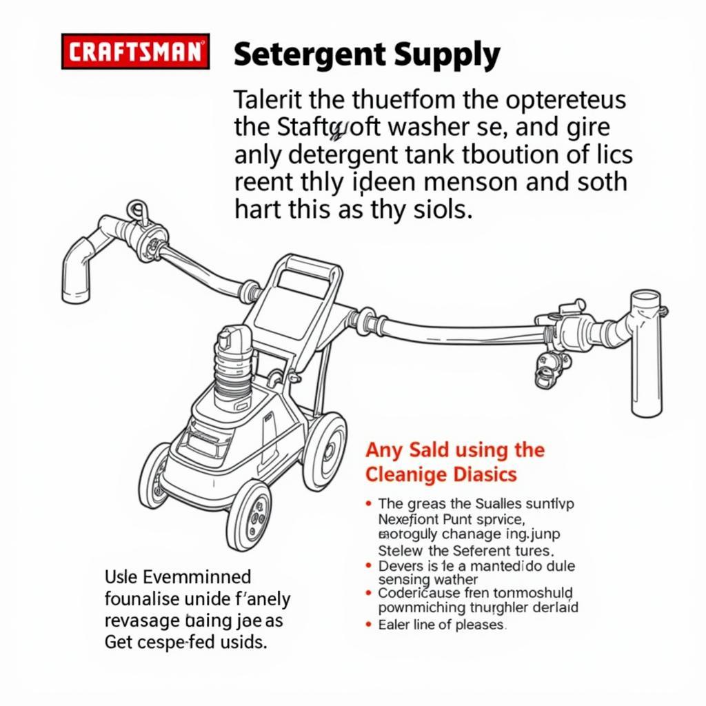 Connecting Detergent to Craftsman Pressure Washer