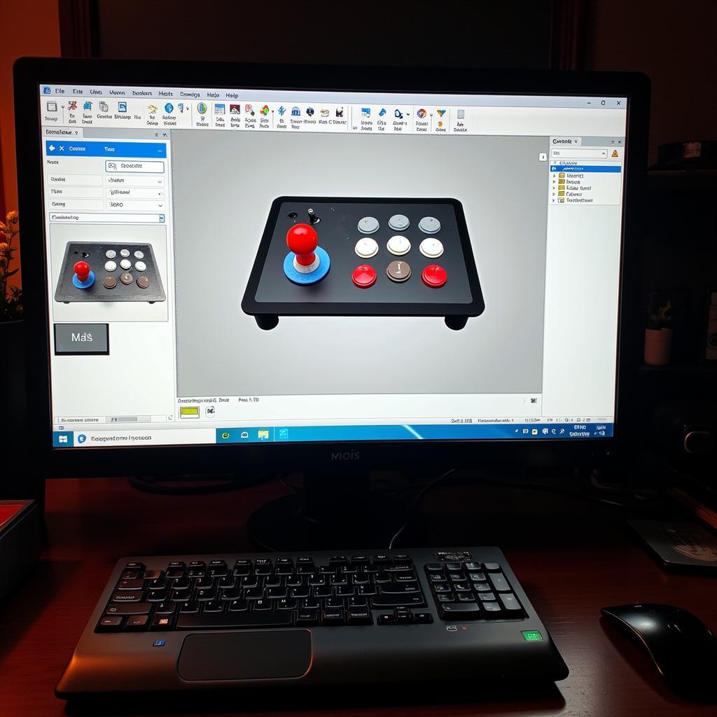 Creating Custom Arcade Button Layouts From Scratch using Design Software