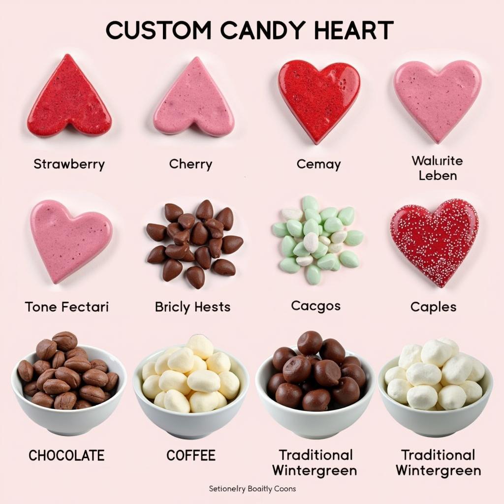 Flavor Options for Custom Candy Hearts