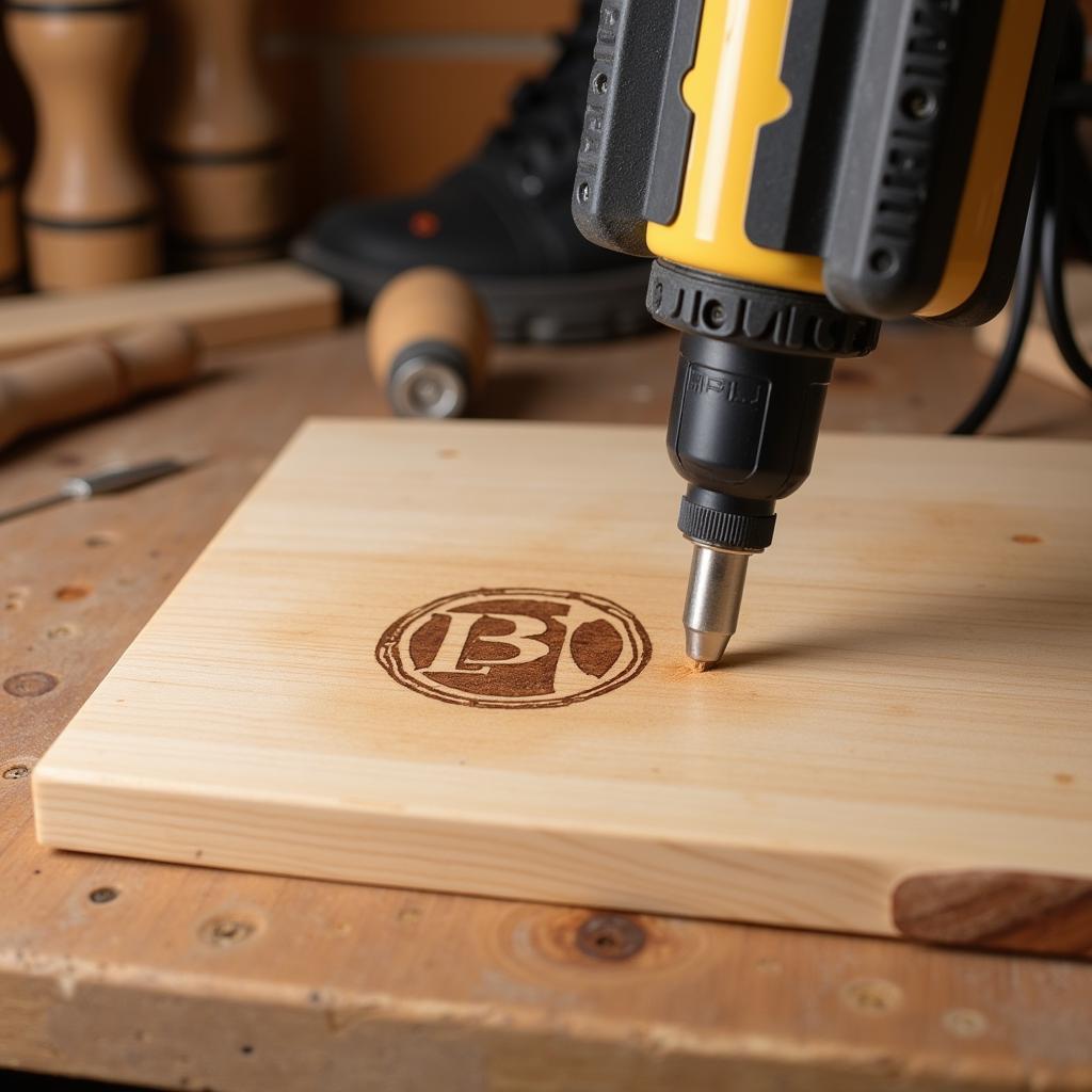 Custom Electric Branding Iron for Woodworking