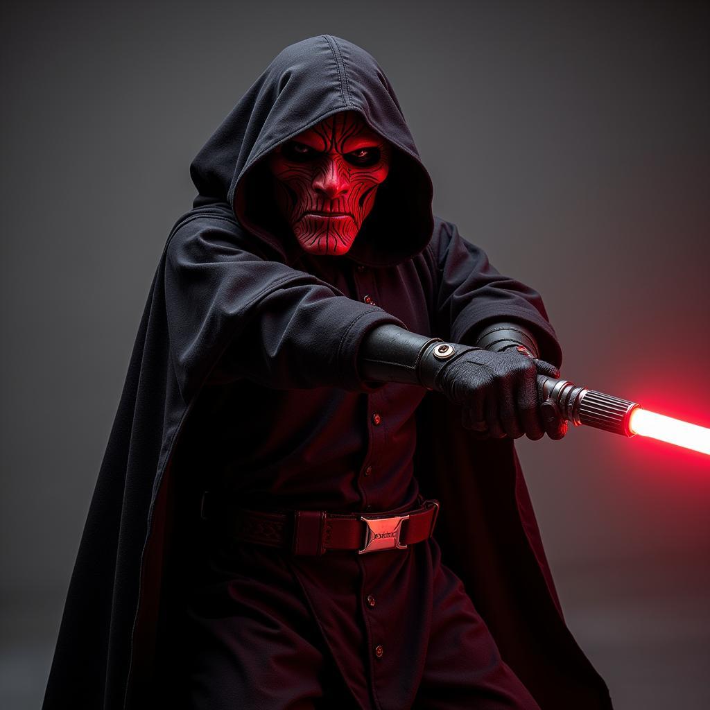 Darth Bane Lightsaber Pose