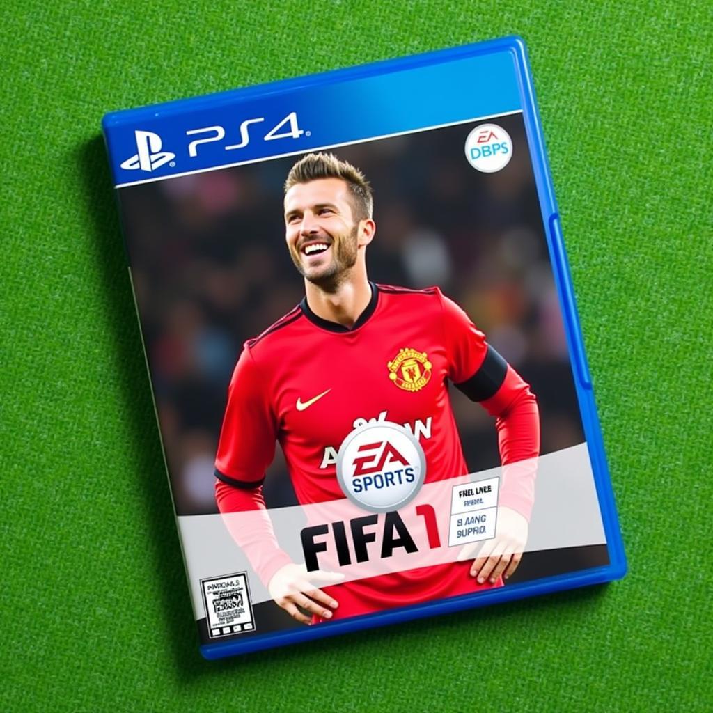 David Beckham gracing the cover of a FIFA video game, highlighting his status as a football icon.