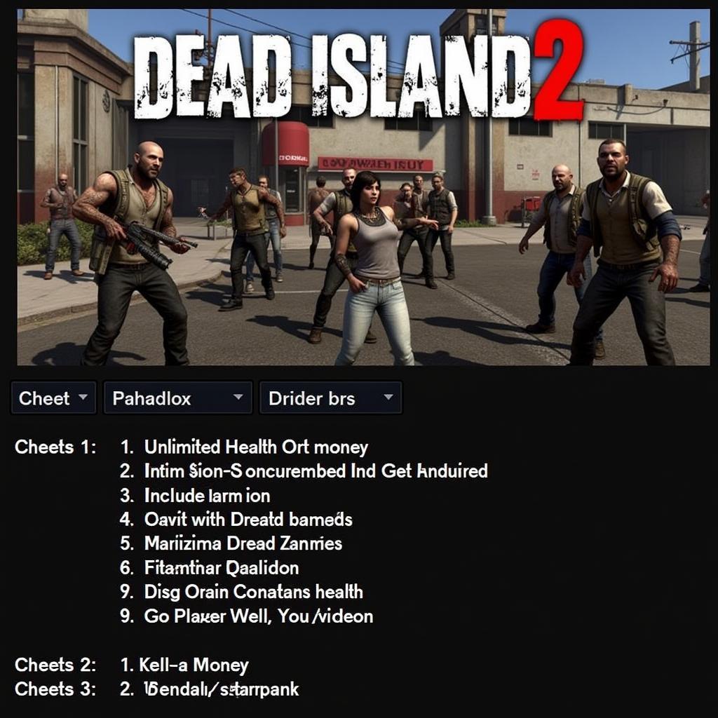 Dead Island 2 PC Trainer Screenshot