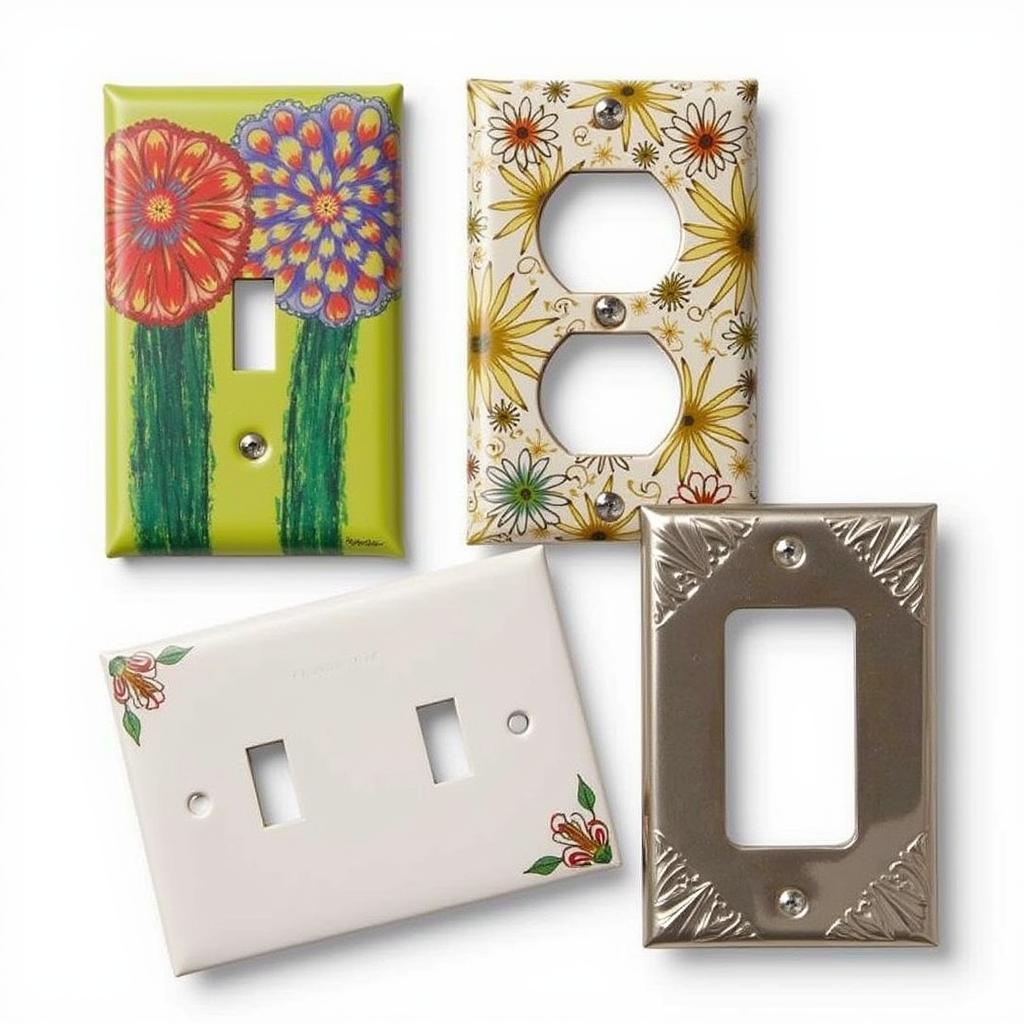 Examples of Decorated Light Switch Covers