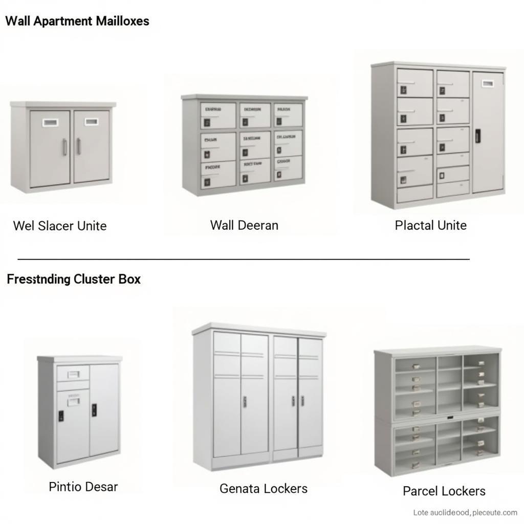 Different Types of Apartment Mailboxes