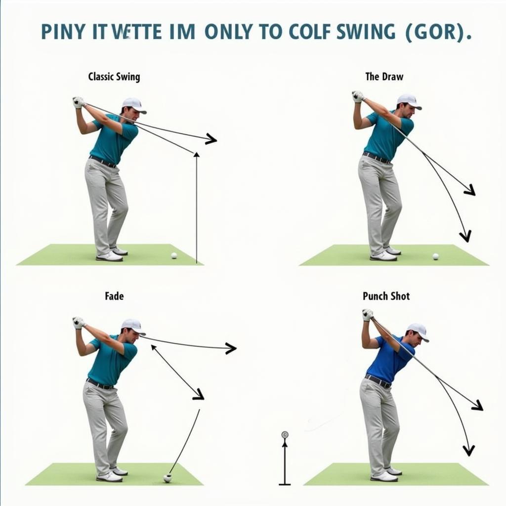 Different Golf Swing Types: A Visual Guide