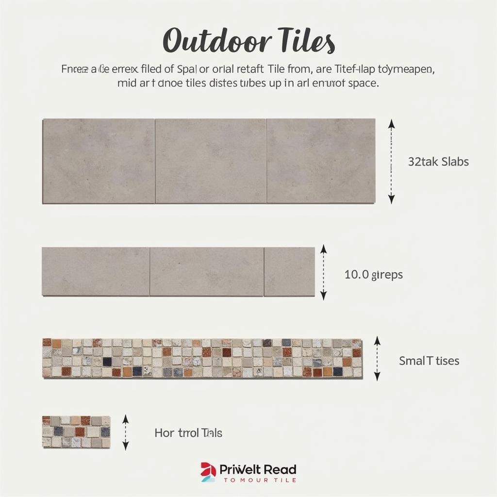 Different Outdoor Tile Sizes and Shapes