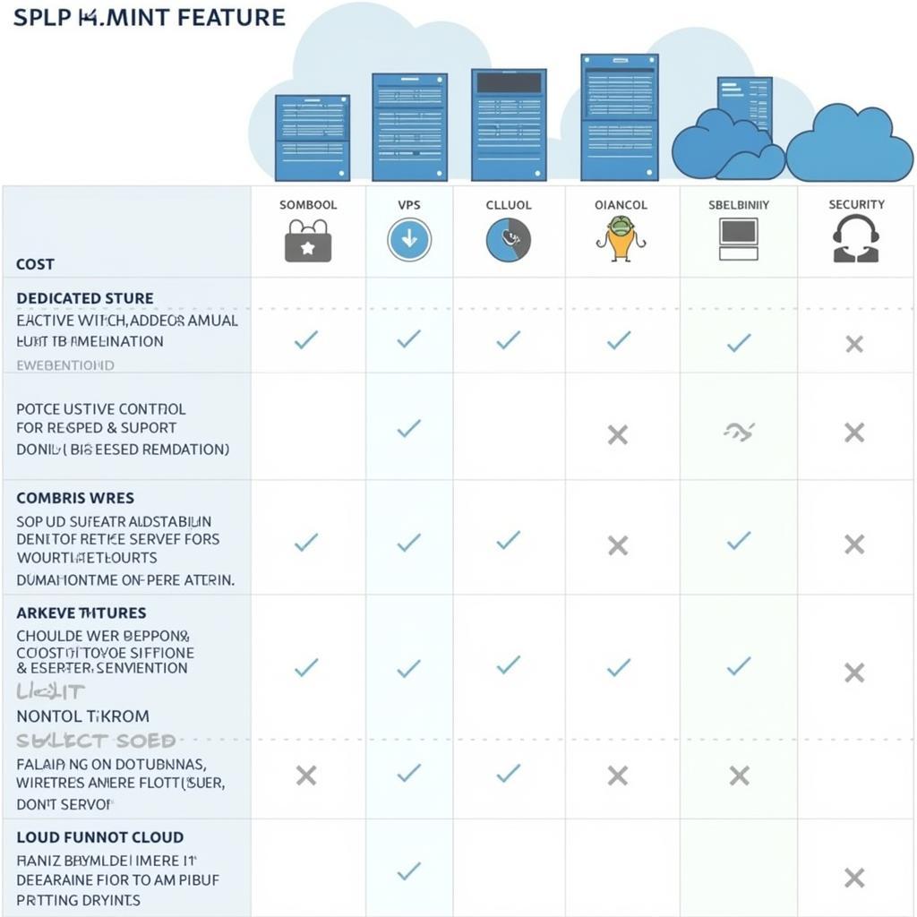 Comparing Different Server Types