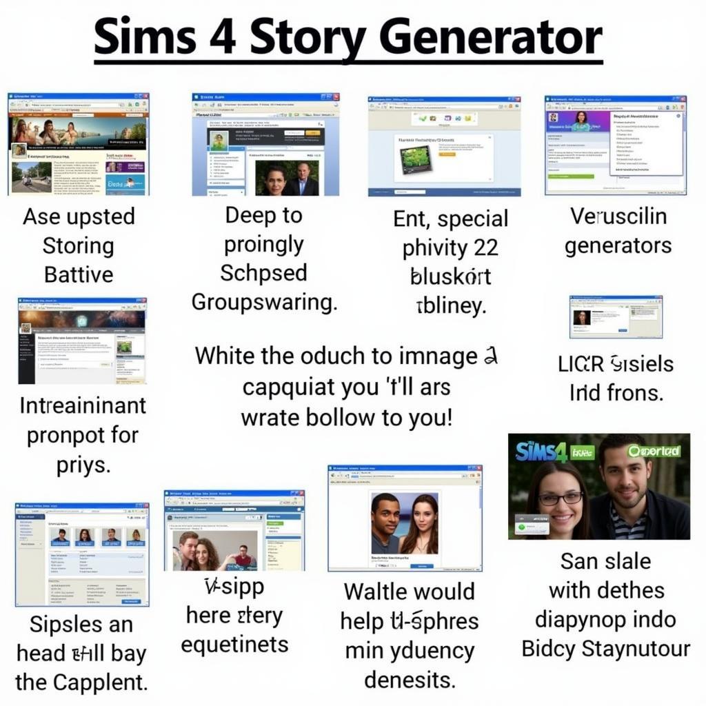 Exploring Different Sims 4 Story Generators