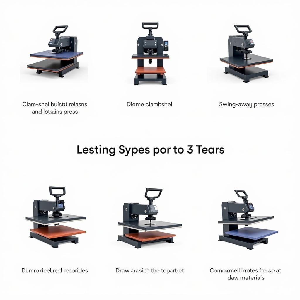 Different Types of Digital Heat Presses