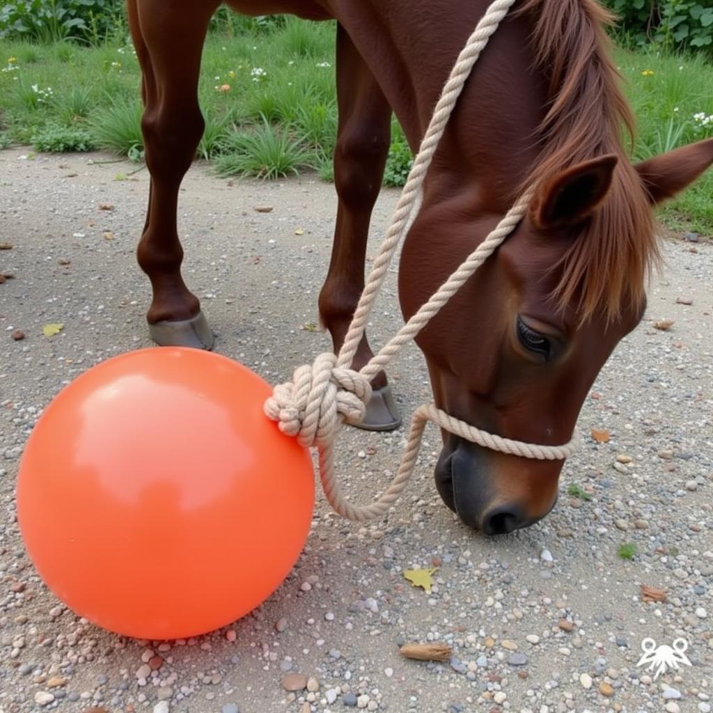 DIY Horse Ball Toy