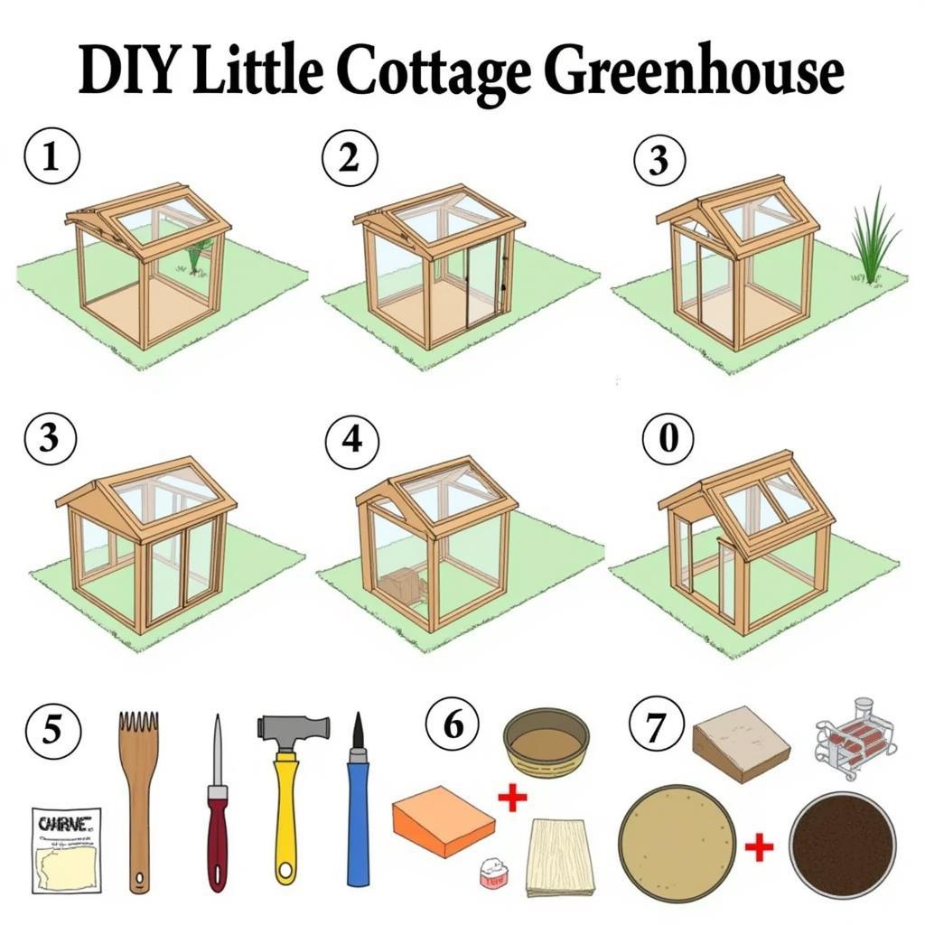 Building a DIY Little Cottage Greenhouse