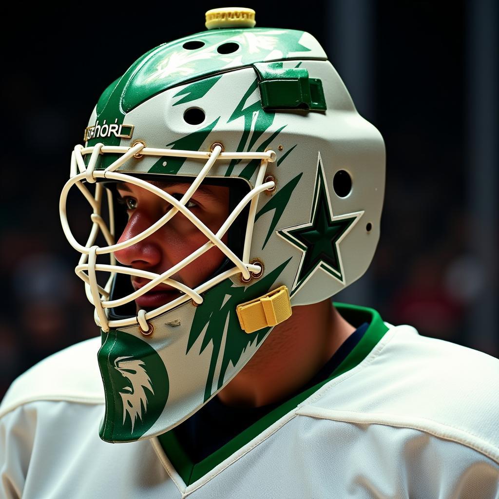 Eddie Belfour's Dallas Stars Mask