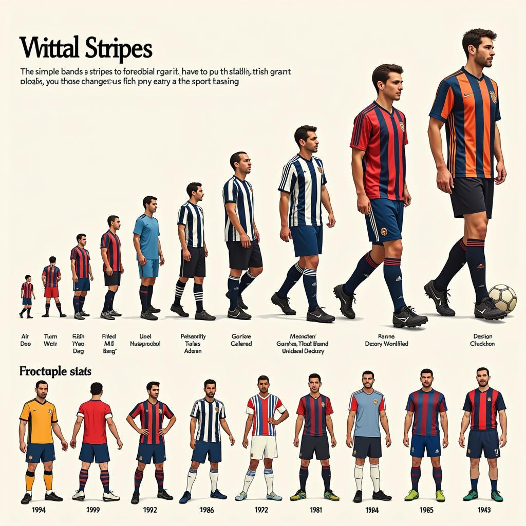 The Evolution of Football Stripes